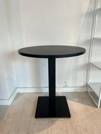 Table de bistrot (noire, 75 cm de haut, 70 cm de diamètre), Enlèvement, Comme neuf