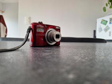Nikon Coolpix L31 Camera 16.1MP – Glossy Bordeaux Red + Box  beschikbaar voor biedingen