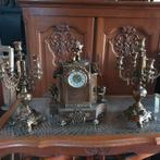 Klok met kandelaars, Antiek en Kunst, Ophalen