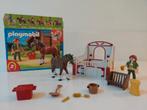 playmobil 5108 paard met stal, Kinderen en Baby's, Speelgoed | Playmobil, Ophalen, Zo goed als nieuw, Complete set