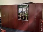 Bureau met kasten, Huis en Inrichting, Bureaus, Ophalen, Gebruikt, Bureau