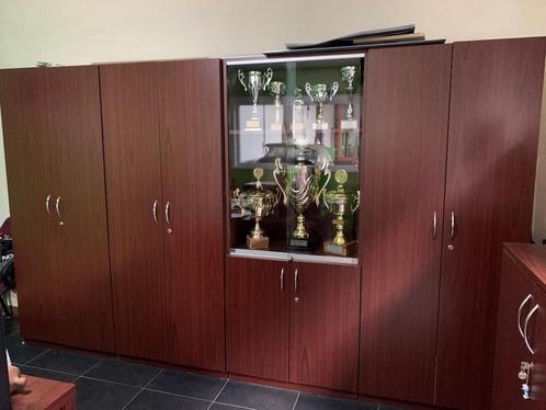Bureau met kasten, Huis en Inrichting, Bureaus, Gebruikt, Bureau, Ophalen