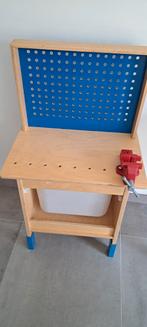 Houten werkbank ikea duktig, Ophalen, Zo goed als nieuw