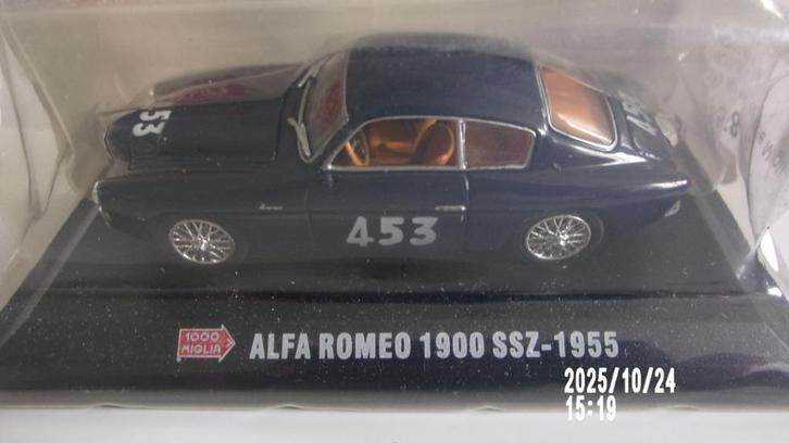 RARE ! ALFA 1900 SSZ 55 1000 MIGLIA.1/43 NEUVE SCELLEE., Hobby en Vrije tijd, Modelauto's | 1:43, Nieuw, Auto, Overige merken