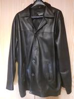 Lederen vest 3XL   zwart zo goed als nieuw, Andere, Enlèvement ou Envoi, Comme neuf, Costume ou Complet