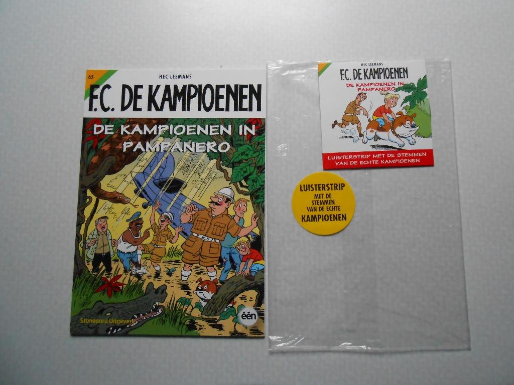 F.C. De kampioenen 65 De kampioenen in Pampanero 2010 1 ste, Eén stripboek, Nieuw, Hec Leemans, Ophalen of Verzenden