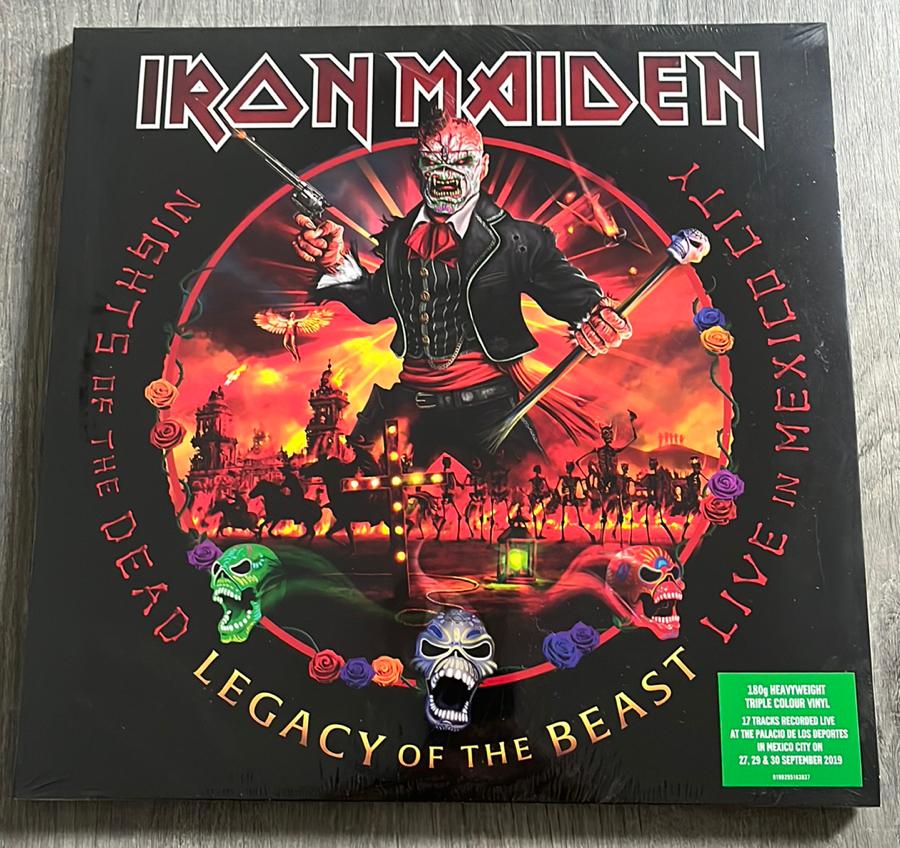 Iron Maiden - Legacy Of The Beast - Heavyweight triple color, Enlèvement ou Envoi, Neuf, dans son emballage