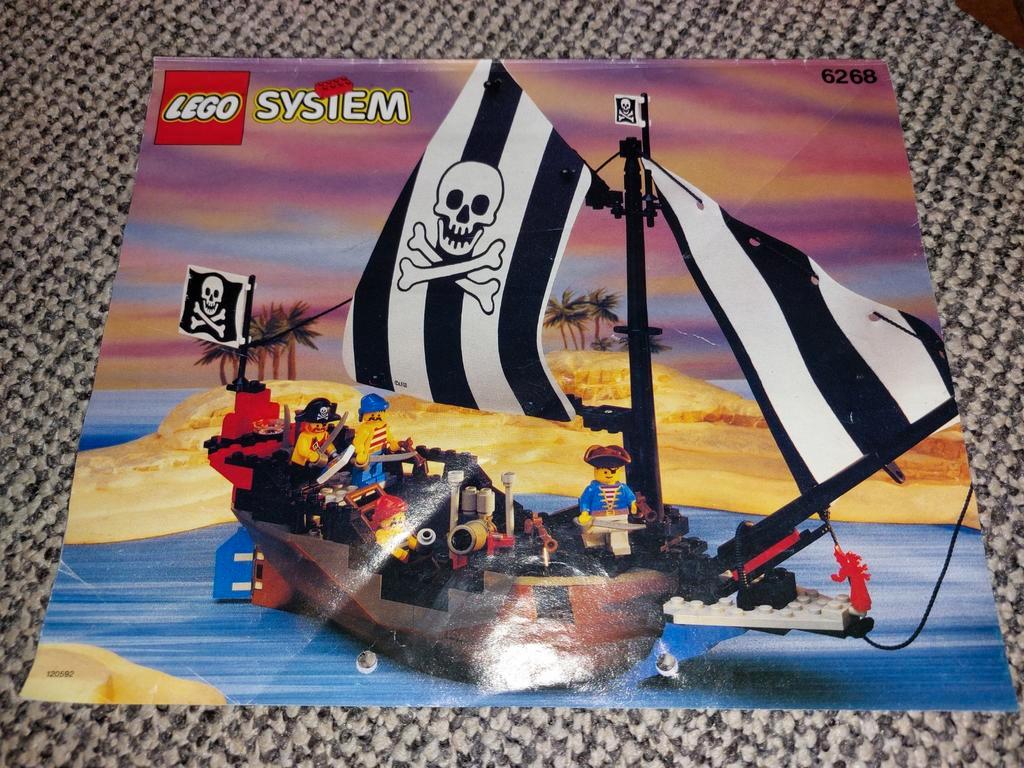 ② Lego 6268 Renegade runner bateau pirate — Jouets Duplo