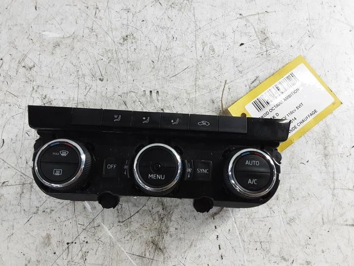 BEDIENINGSPANEEL AIRCO Octavia Combi (5EAC) (5E0907044Q), Auto-onderdelen, Dashboard en Schakelaars, Skoda, Gebruikt
