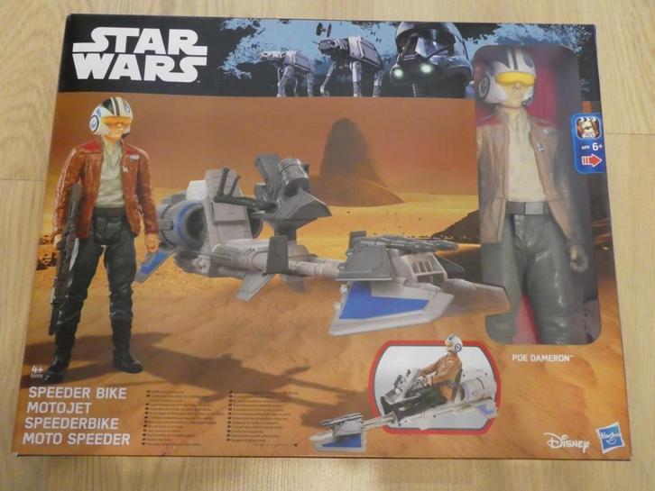 Star Wars Speeder Bike Poe Dameron, Verzamelen, Star Wars, Nieuw, Actiefiguurtje, Ophalen of Verzenden