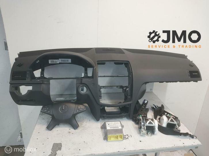 Airbagset  Mercedes C-klasse Estate S204  2007-2014, Auto-onderdelen, Dashboard en Schakelaars, Gebruikt, Ophalen of Verzenden