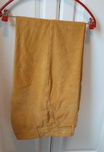 Te koop: Leuke brede fuwelen okergele broek van "Gigue", 44, Taille 42/44 (L), Comme neuf, Brun, "Gigue"