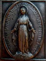 Oud medaillonplaatje H.Maria, Onbevlekt Ontvangen.., Ophalen of Verzenden