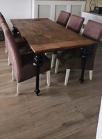 Tafel in hout in zeer goede staat bruin, Huis en Inrichting, Ophalen of Verzenden