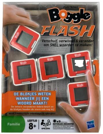 Jeu de société Electronic Boggle Flash Hasbro complet, Envoi, Comme neuf