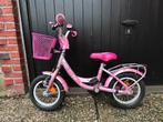 Zeer stevige, mooie roze Batavus kinderfiets, startersmodel., Fietsen en Brommers, Ophalen, Gebruikt, Minder dan 16 inch, Zijwieltjes