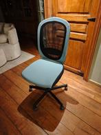 Chaise de bureau Flintan blleu, Ophalen, Zo goed als nieuw, Bureaustoel