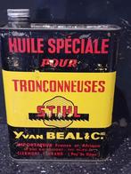 Vintage olieblik Huile STIHL Tronconneuses kettingzaag, Ophalen of Verzenden, Zo goed als nieuw, Verpakking