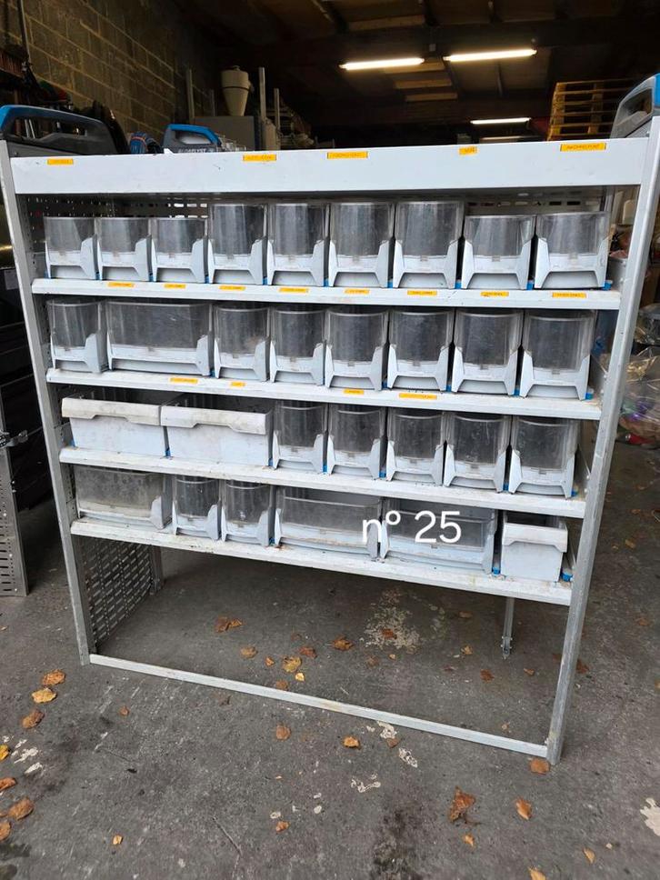 Sortimo inrichtingrekken groot lot, Auto-onderdelen, Overige Auto-onderdelen, Ophalen