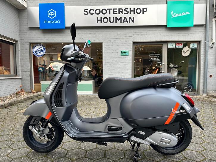 Vespa GTS 125 Cc SUPER SPORT GRIGIO TRAVOLGENTE MATT (nr.47), Fietsen en Brommers, Scooters | Vespa, Overige modellen, Benzine