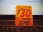 Wieze oktoberfeesten 1986, Verzamelen, Ophalen of Verzenden, Zo goed als nieuw, Viltje(s), Overige merken