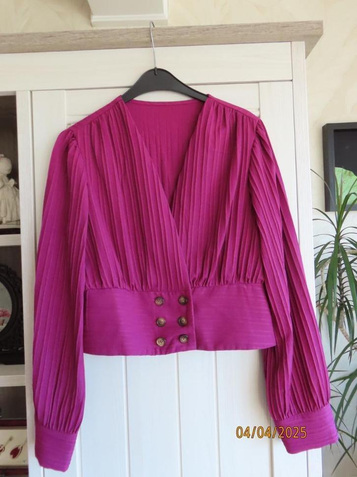 Elegante damesblouse - maat 38-40 - NIEUW, Kleding | Dames, Blouses en Tunieken, Nieuw, Maat 38/40 (M), Overige kleuren, Ophalen of Verzenden