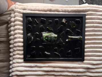 Schilderij Dom Perignon Broken Bottle Art, Enlèvement ou Envoi