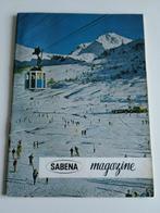 Sabena magazine 1959 sports d'hiver, Journal ou Magazine, 1940 à 1960, Envoi