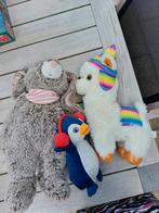 Set knuffels, Kinderen en Baby's, Speelgoed | Knuffels en Pluche, Ophalen of Verzenden, Zo goed als nieuw, Konijn