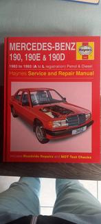 Haynes Manual Mercedes Benz 190,190E&190D, Auto diversen, Handleidingen en Instructieboekjes, Ophalen of Verzenden
