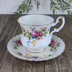 Royal Albert Moss Rose Dameskop & Schotel, Ophalen of Verzenden