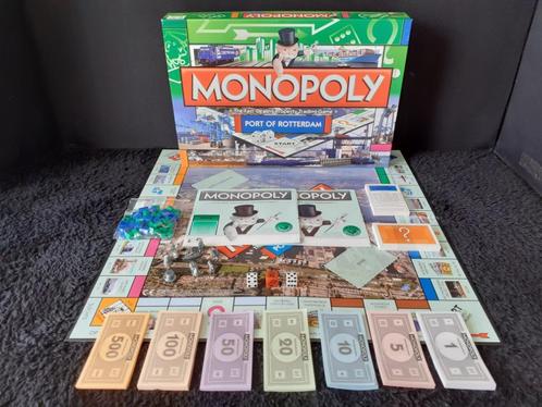 STOPZETTING VERZAMELING Monopoly Port of Rotterdam, Hobby en Vrije tijd, Gezelschapsspellen | Bordspellen, Gebruikt, Ophalen of Verzenden