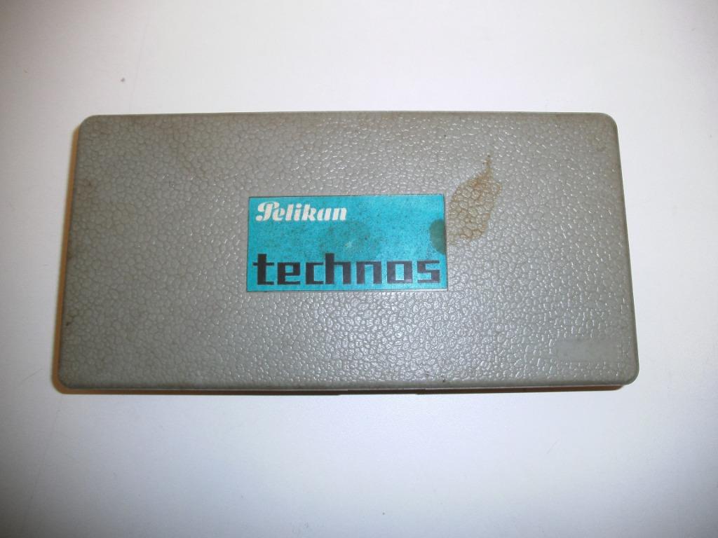 Pelikan Technos tekenpenset ( Varia-065), Diversen, Schoolbenodigdheden, Gebruikt, Ophalen of Verzenden