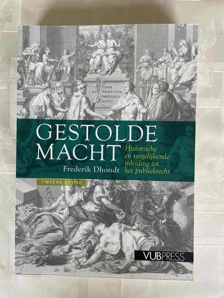 Gestolde macht Frederik Dhont VUBPress, Boeken, Studieboeken en Cursussen, Ophalen