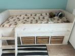 Steigerhouten Kajuitbed voor kinderen, Enfants & Bébés, Chambre d'enfant | Lits, Lit mezzanine ou Lit superposé, Enlèvement, 180 cm ou plus