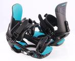 S snowboard bindingen SALOMON UNITE, black/blue, Sport en Fitness, Snowboarden, Verzenden, Gebruikt, Bindingen