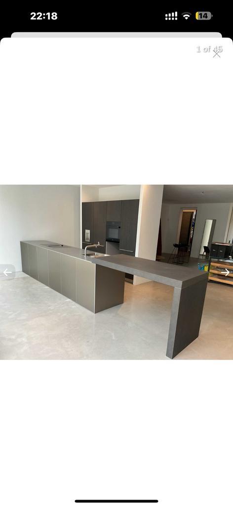 BULTHAUP KEUKEN, Huis en Inrichting, Keuken | Complete keukens, Zo goed als nieuw, Dubbelwandige keuken, Grijs, Staal of Inox