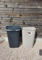 Vuilbakken curver 50L, Huis en Inrichting, Woonaccessoires | Prullenbakken, Ophalen, Zo goed als nieuw