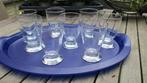 8 Frisdrankglazen op voetje, Verzamelen, Glas en Drinkglazen, Ophalen, Nieuw, Frisdrankglas
