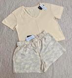 Nieuwe set shorts en t-shirts van Etam, Kleding | Dames, Homewear, Geel, Nieuw, Ophalen of Verzenden, Maat 36 (S)