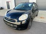 Nissan Micra 1.3 | BENZINE | AUTO AIRCO | NAVI, Voorwielaandrijving, Stof, Zwart, 4 cilinders