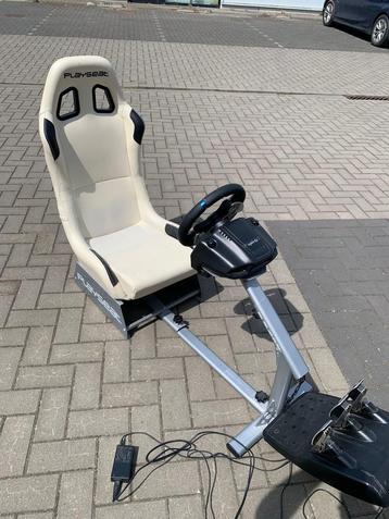 Gameseat van Playseat Evolution (stuur apart te koop) beschikbaar voor biedingen