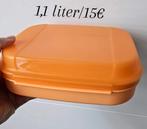 Boîte à charnières Tupperware 1,1 litre, Maison & Meubles, Cuisine| Tupperware, Enlèvement ou Envoi, Neuf
