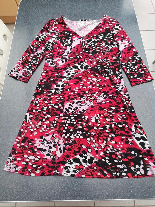 nieuw jurk Tom Tailor, print oa rood medium, lange mouw, Vêtements | Femmes, Robes, Neuf, Taille 38/40 (M), Rouge, Enlèvement ou Envoi