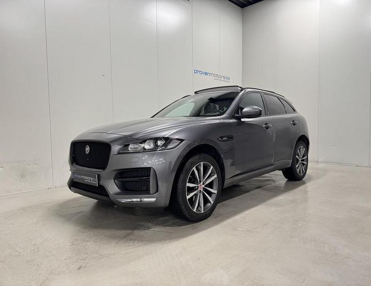 Jaguar F-Pace 2.0d AWD Autom. - R-Design- Pano - Topstaat!, Autos, Jaguar, Particulier, F-Pace, 4x4, Air conditionné, Apple Carplay