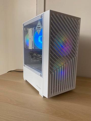  PC Gamer Blanc RGB – Ryzen + RTX beschikbaar voor biedingen