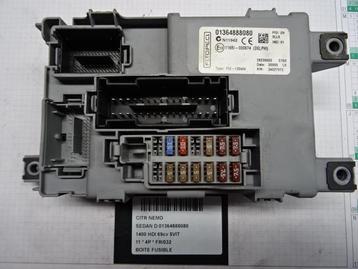 BOITIER FUSIBLES Citroën Nemo (AA) (01364888080), Utilisé, Citroën