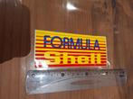 Vintage sticker Formula Shell, Verzamelen, Stickers, Ophalen of Verzenden, Zo goed als nieuw, Auto of Motor