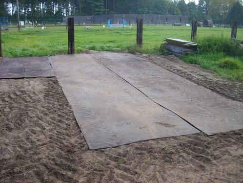 slijk beu/rubbermatten leggen, Dieren en Toebehoren, Stalling en Weidegang, Opfok, Stalling, Weidegang, Accessoires