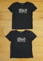 2 T-shirten voor zussen JBC, maat 122 & maat 134, Meisje, JBC, Ophalen of Verzenden, Zo goed als nieuw